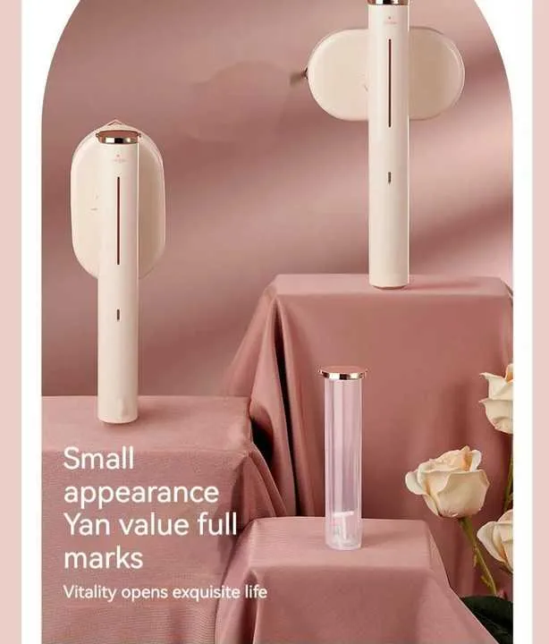 مكواة بخار ملابس صغيرة محمولة باليد منزلية . Mini Handheld Clothes Steamer for Home