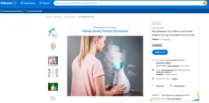 12622018 PURE NANO STEAMER FACIAL STEAMER
