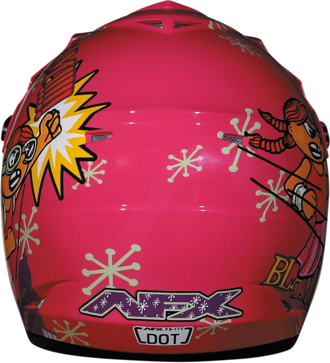 AFX FX-17Y Helmet - Rocket Girl - Large 0111-0580
