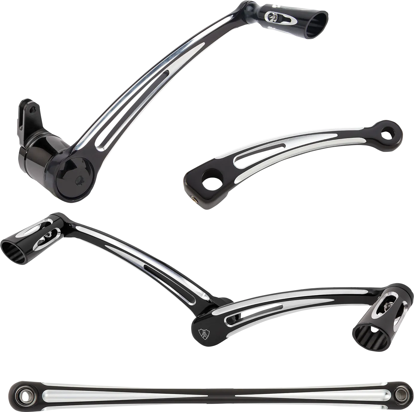 ARLEN NESS Deep Cut Foot Control Kit w/ Heel/Toe Shifter - Black 420-106
