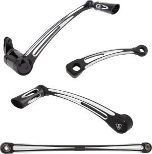 ARLEN NESS Deep Cut Foot Control Kit w/ Toe Shifter - Black 420-108