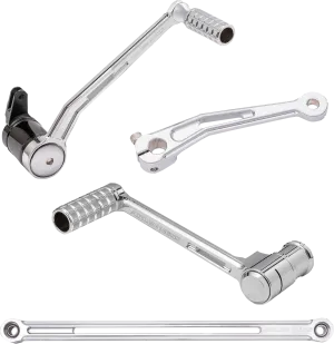 ARLEN NESS SpeedLiner Foot Control Kit w/ Toe Shifter - Solo - Chrome 420-105