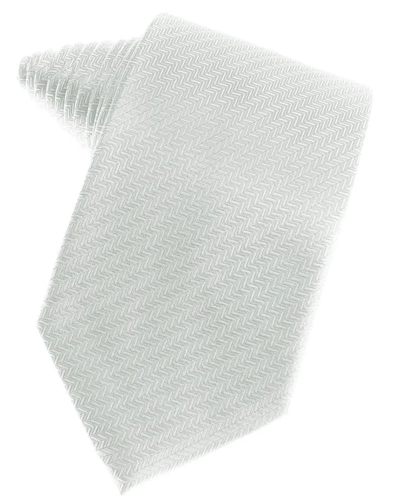 Banana Herringbone Necktie