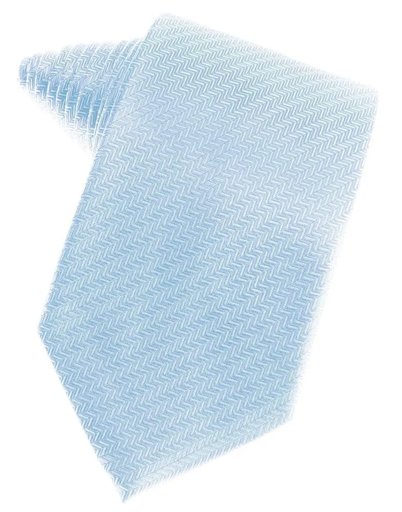 Banana Herringbone Necktie