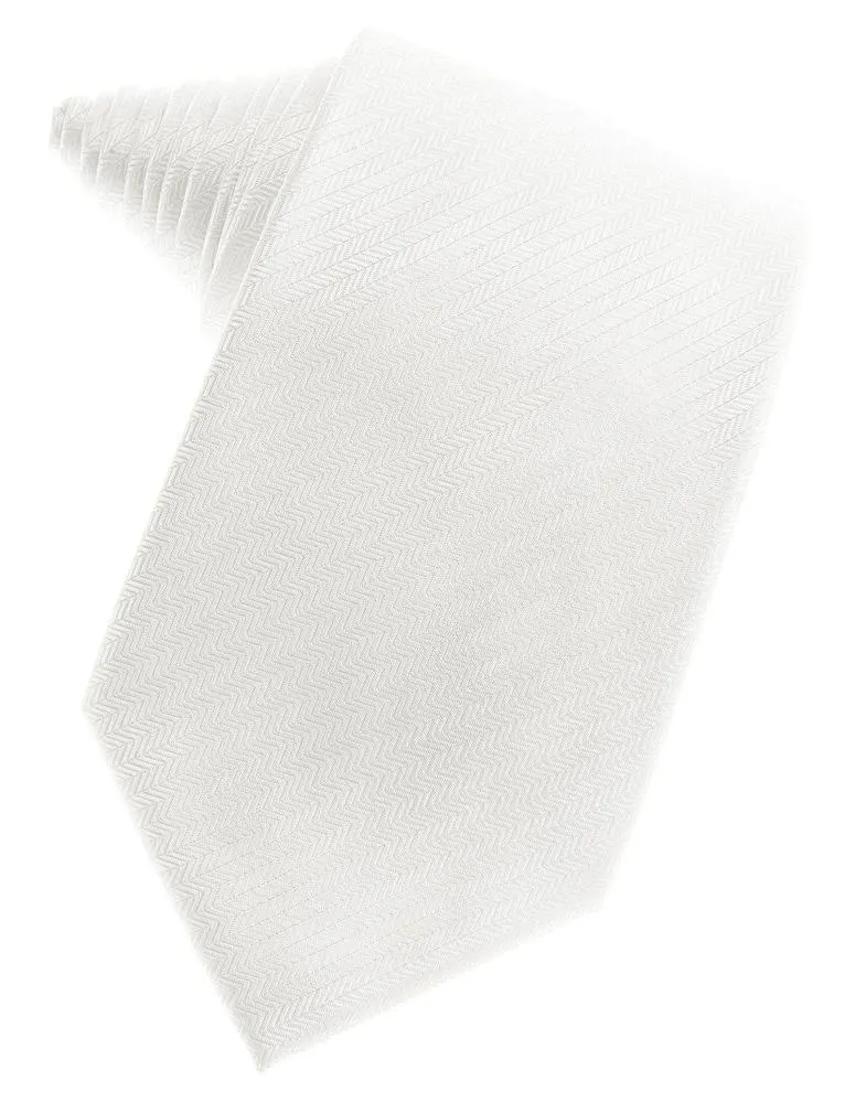 Banana Herringbone Necktie