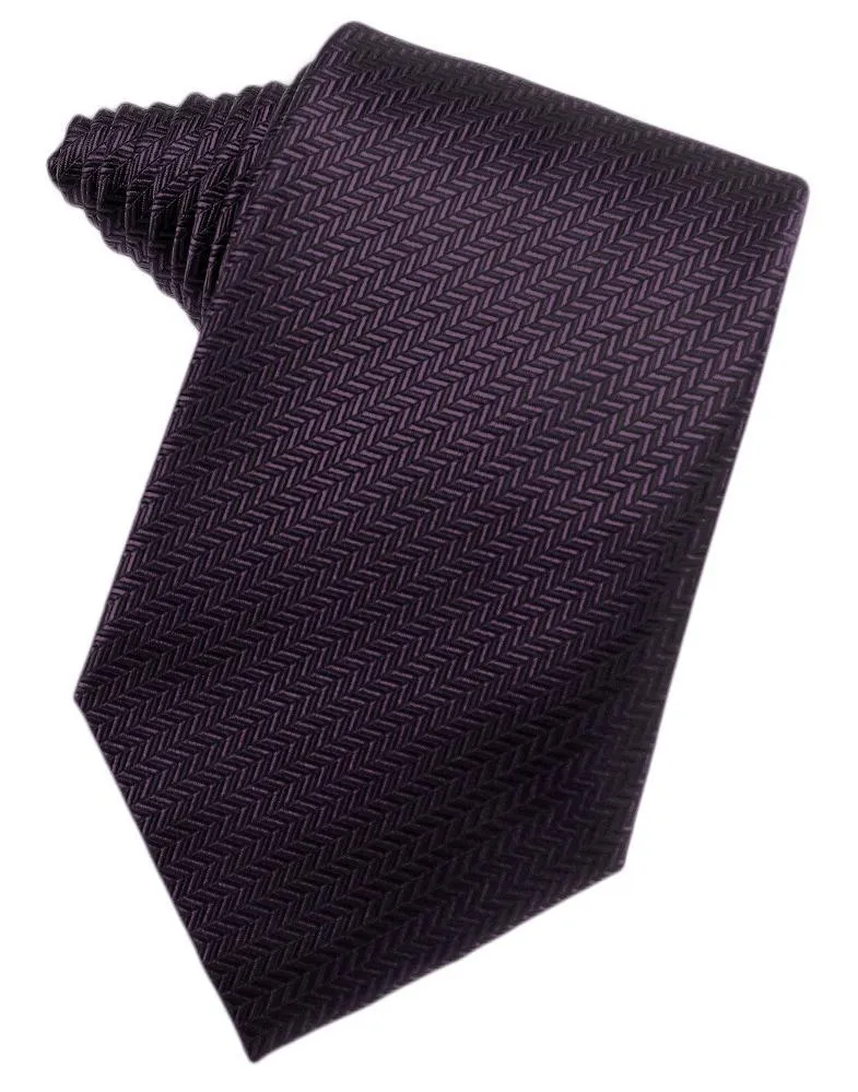 Banana Herringbone Necktie