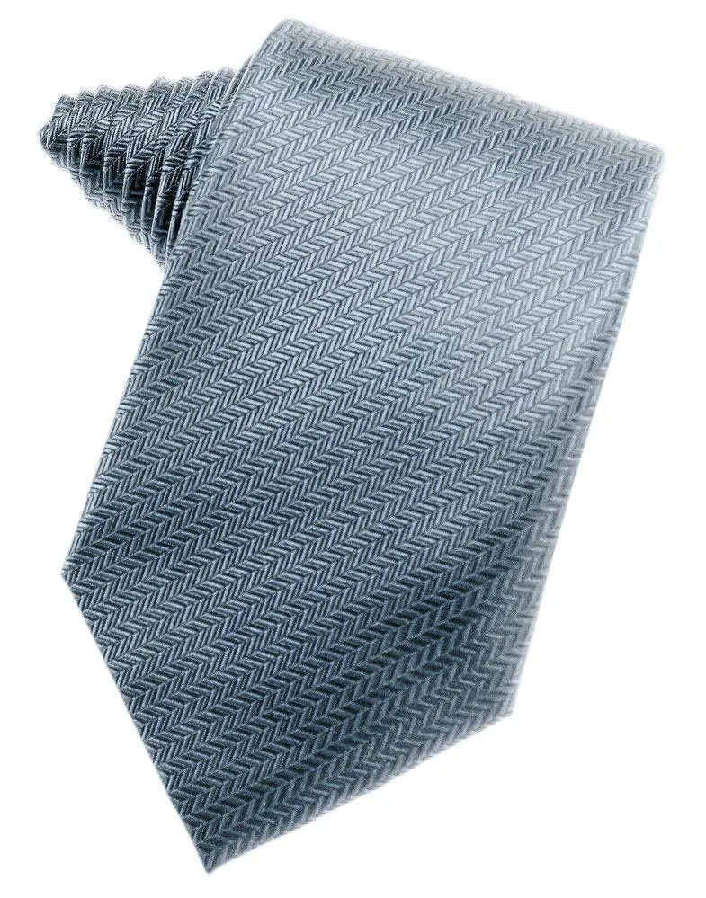 Banana Herringbone Necktie