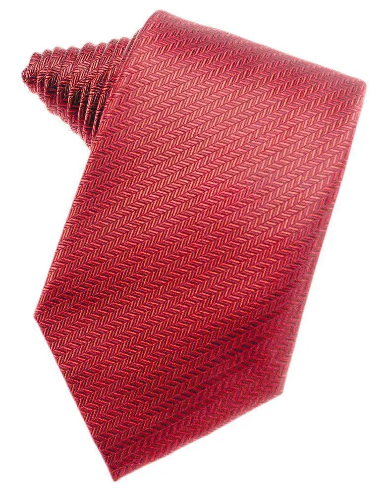 Banana Herringbone Necktie