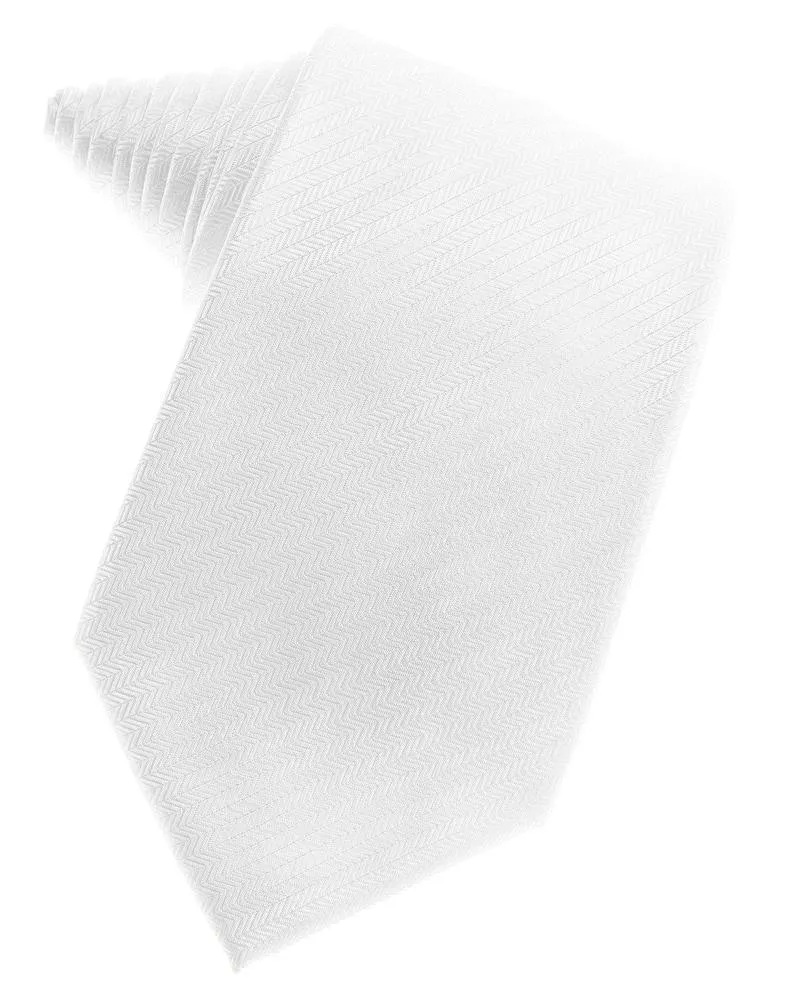 Banana Herringbone Necktie