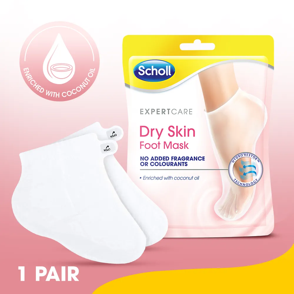 Dry Skin Foot Mask Fragrance & Colourants Free