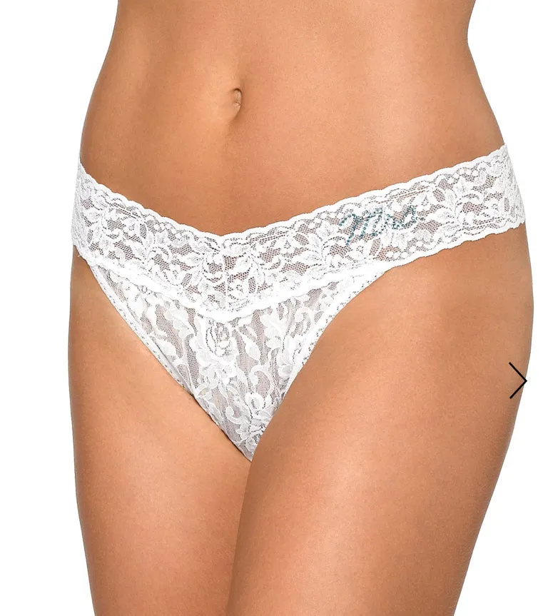HANKY PANKY~ Mrsbridal original rise thong