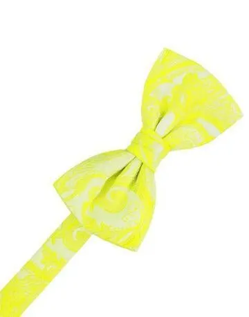 Ivory Tapestry Bow Ties