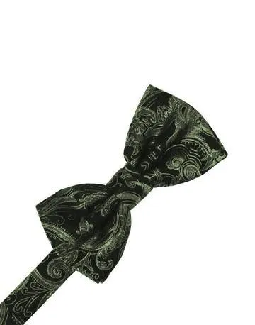Ivory Tapestry Bow Ties
