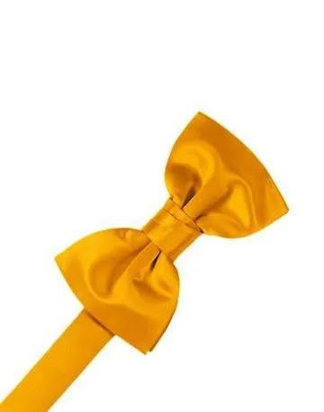 Lapis Luxury Satin Bow Ties