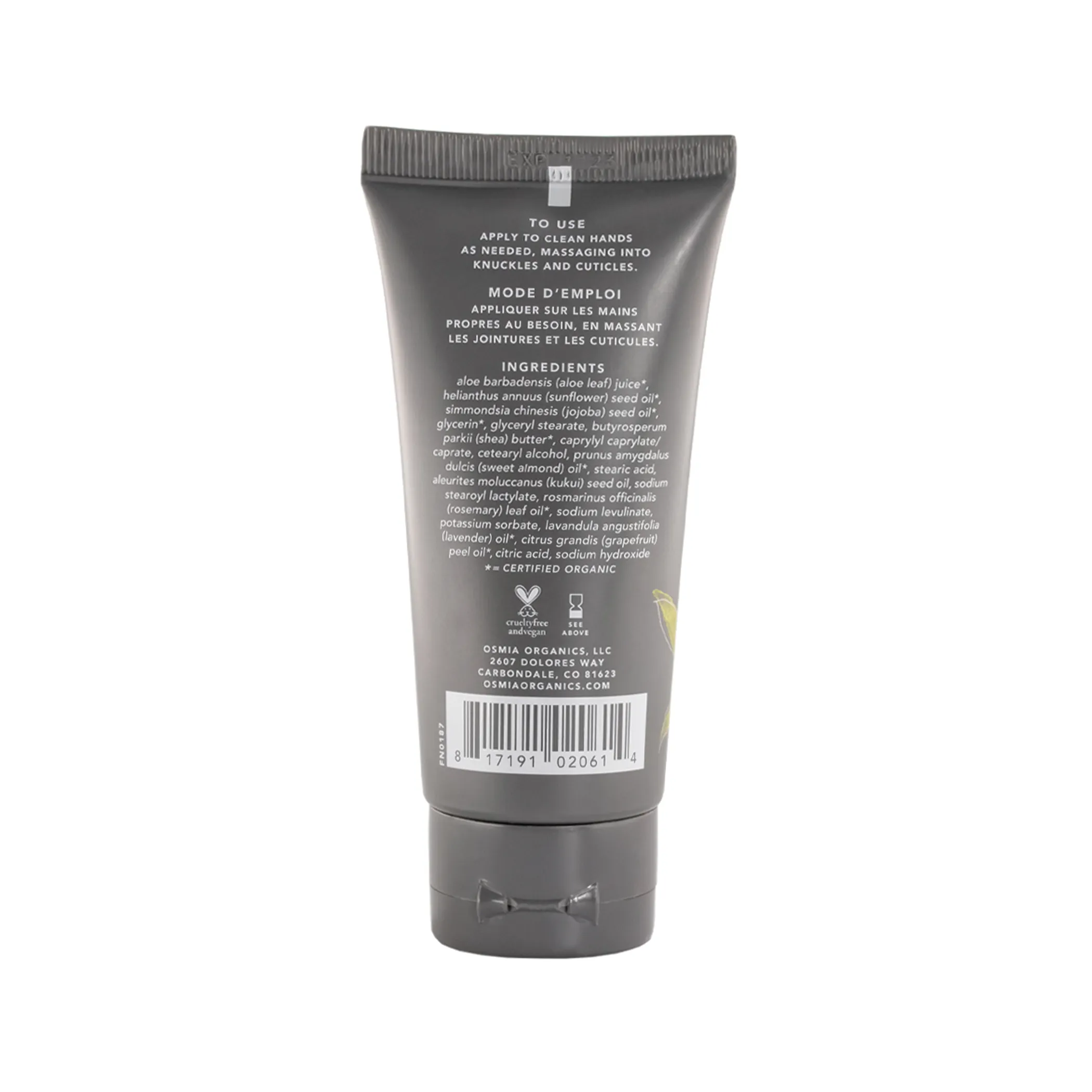 Lavender Grapefruit Hand Cream