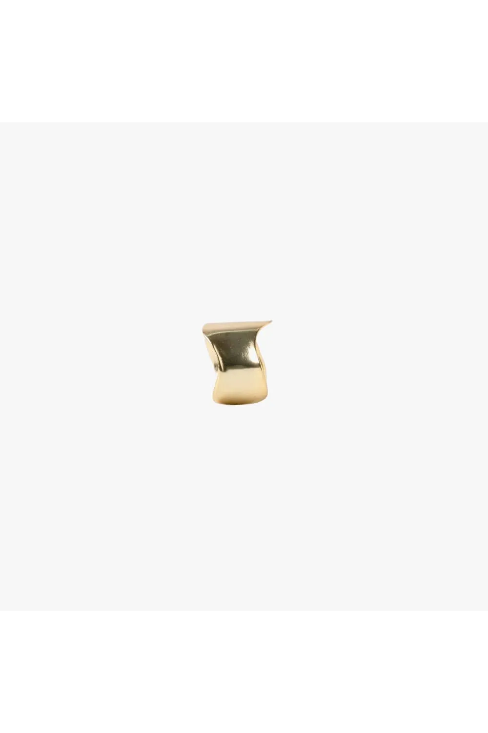 Mini Rollercoaster Ring - Gold Tone