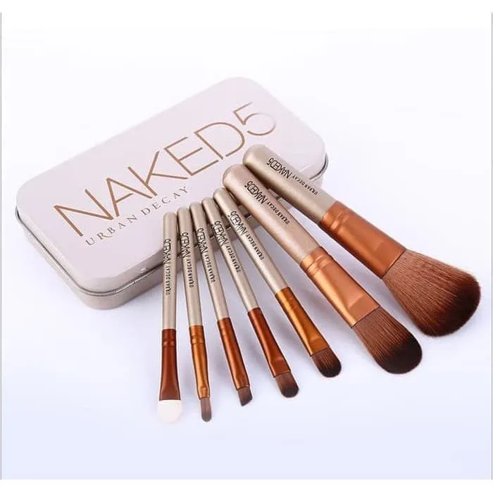 NAKED 5 BRUSH KALENG isi 7