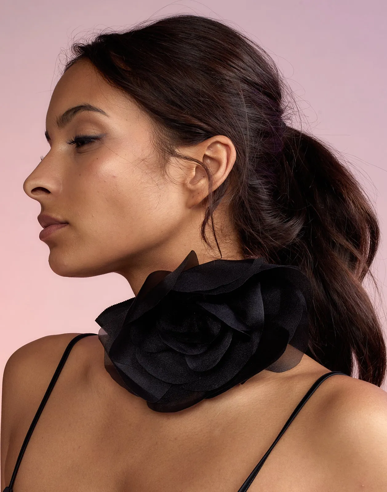 Organza Flower Ties