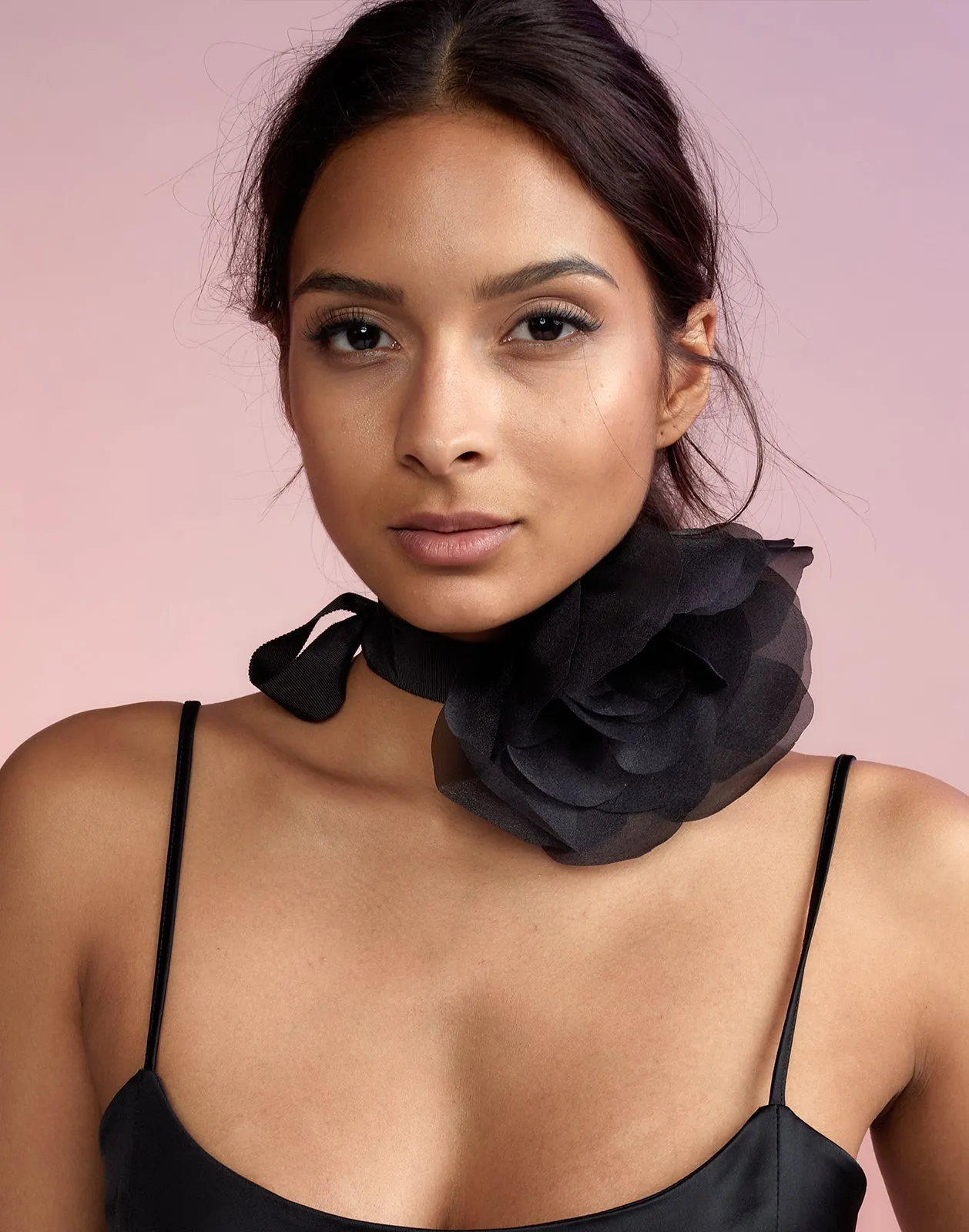 Organza Flower Ties