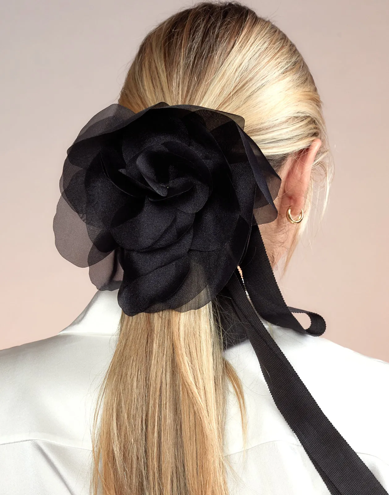 Organza Flower Ties