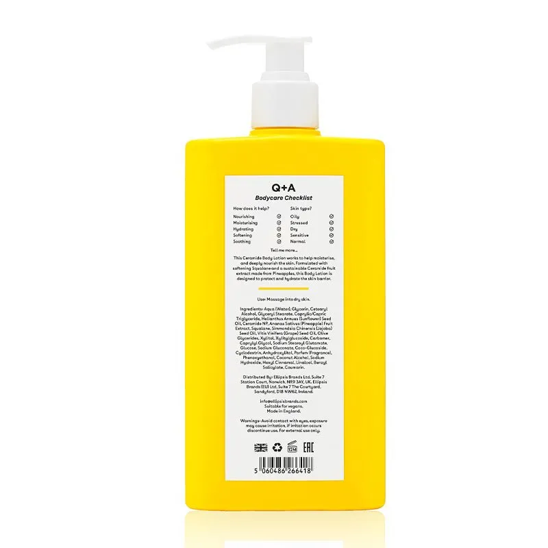 Q A Ceramide Body Lotion