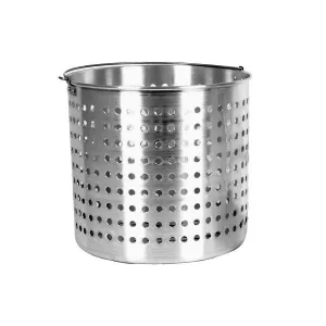 Thunder Group ALSKBK002 16 Qt Aluminum Steamer Basket FitsALSKSP003