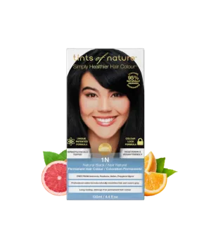Tints Of Nature - Hair Colour - Black TN1N