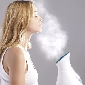 Ultimate Hydration Bundle: NanoSteamer 3-in-1 Facial Steamer & Hyaluronic Serum (4oz)