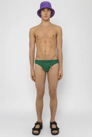 VERDE SMERALDO SWIM BRIEF